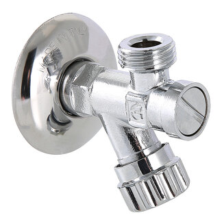 Вентиль с фильтром для подключения сантехнических приборов 1/2\" х 3/4\"