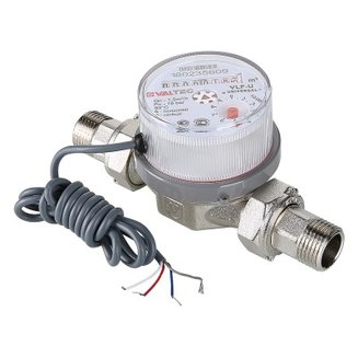 Водосчетчик универсальный с импульсным выходом (новый) 1/2\", 80 мм