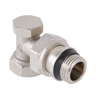 Клапан настроечный угловой с дополнительным уплотнением 1/2\"