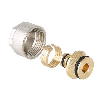 Фитинг коллекторный для металлополимерной трубы 20 (2,0) мм x 3/4"