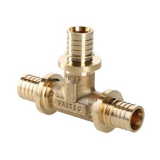 Фитинг аксиальный универсальный – тройник надвижной, 25 (3,5) мм х 20 (2,8) мм х 25 (3,5) мм