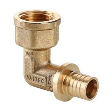 Фитинг аксиальный универсальный – угольник надвижной с переходом на внутреннюю резьбу, 16 (2,2) мм х 1/2"