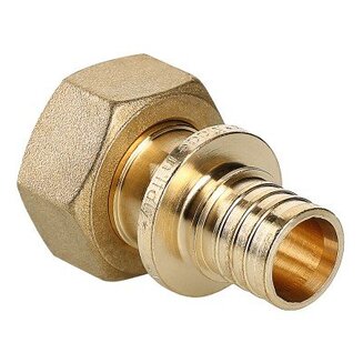 Фитинг аксиальный универсальный – фитинг надвижной с накидной гайкой, 25 (3,5) мм х 1\"