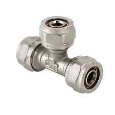 Фитинг обжимной – тройник, 16 мм