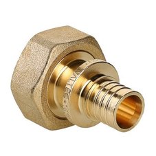 Фитинг аксиальный универсальный – фитинг надвижной с накидной гайкой под «евроконус», 20 (2,8) мм х 3/4, «евроконус»