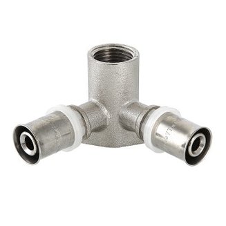 Пресс-водорозетка проходная, 20 мм х 1/2\"