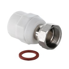 Фитинг полипропиленовый с накидной гайкой 25 мм х 3/4\"