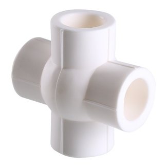 Фитинг полипропиленовый – крестовина компланарная 20 мм