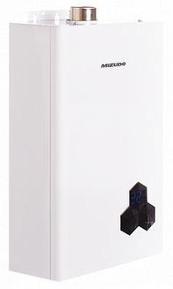 MIZUDO ВПГ 4-12Т ТУРБО Oxygen free Euro, 12 л/мин труба в комплекте (закрытая камера сгорания)