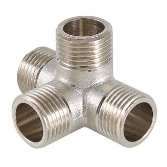 Фитинг резьбовой – крестовина двухплоскостная ?\"