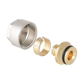 Фитинг коллекторный для пластиковой трубы 16 (2,0) мм х 3/4\"