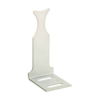 Кронштейн для радиатора универсальный белый Стандарт