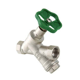 Вентиль прямоточный с косым фильтром 1/2"