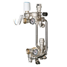 Насосно-смесительный узел с сервоприводом, без насоса, монтажная длина насоса 180 мм (M)