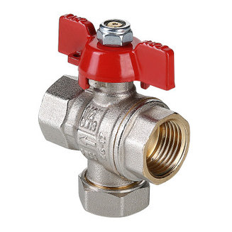 Кран шар. с фильтром вн.-вн. 1/2"