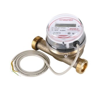 Водосч. унив, кварт, LoRa, БЕЗ СГОНОВ, до +90^С, 1,5м3, 1/2\", 110 мм (модель ПРОТЕЙ 15.LORA.0.0)