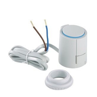 Сервопривод электротермический, нормально открытый, 24 В М30 ? 1,5, 24 В