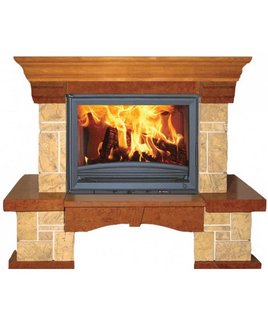 Каминная облицовка ODISEUSZ (мрамор кол., пристенная)