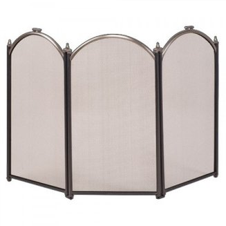 Экран каминный C03026AB (3 секции, 68х80см, античная латунь)