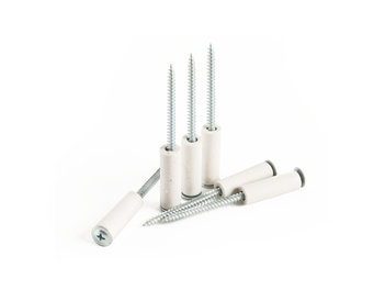 Втулка керамическая "МОНТАЖНЫЙ КОМПЛЕКТ 6шт" (Втулки+саморезы)