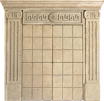 Портал для печей "КОЛОННА" Песочный