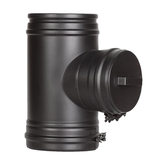 Заглушка тройника д.130 PM25 (Чер.)