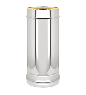 Сэндвич-труба Нерж+Нерж (AISI 430/0,5мм) д.150х250, L-0,5м