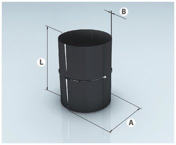 Адаптер котла ММ, эмалированный d-115