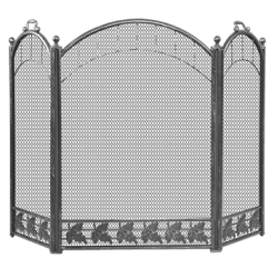 Экран каминный C31206AGK (античная латунь/черный)