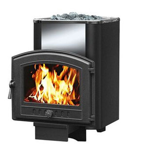 Печь ВЕЗУВИЙ Сенсация 16 Антрацит (224)