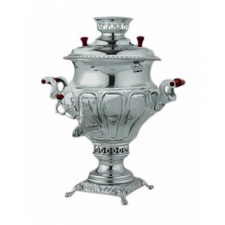 САМОВАР (С.10/1) угольный 6,5л (Никель)