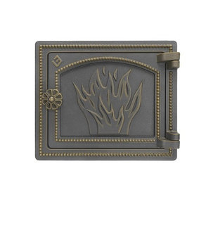 Дверка ВЕЗУВИЙ печная ДТ-3 (Бронза)