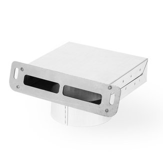 Адаптер подачи воздуха оцинк. д.100мм