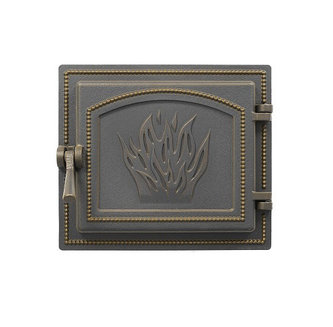 Дверка ВЕЗУВИЙ каминная 261 (Бронза)