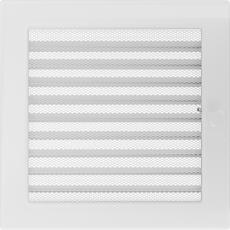 Решетка Белая с задвижкой (22*22) 22BX