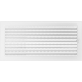 Решетка Белая с задвижкой (22*45) 22/45BX