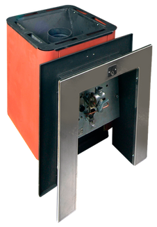 Термофор Колибри 9 У терракота (с газ.горелкой +портал)