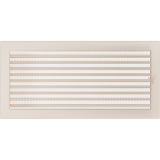 Решетка Кремовая с задвижкой (22*45) 22/45KX