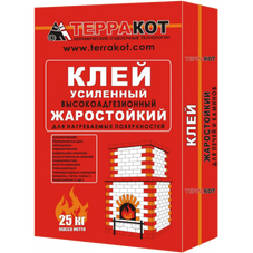 Клей усиленный "Терракот" жаростойкий, 5 кг