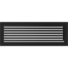 Решетка Черная с задвижкой (17*49) 49CX