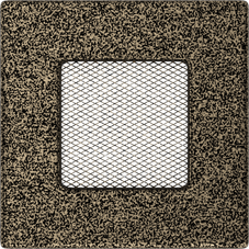 Решетка Черная/Золото (11*11) 11CZ