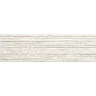 Фиброцементная панель NICHIHA Камень (Белый) EFX3351 (1010*455*16мм)