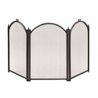 Экран каминный C03011BK (3 секции, 60х95см, черный)