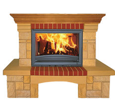 Каминная облицовка MARTA (песчаник, пристенная)