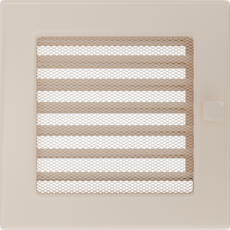 Решетка Кремовая с задвижкой (17*17) 17KX