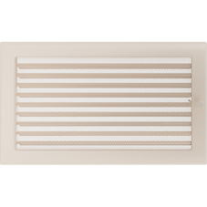 Решетка Кремовая с задвижкой (22*37) 22/37KX