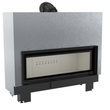Каминная топка стальная MB120/G (22 кВт)