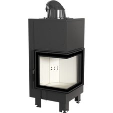 Каминная топка стальная MBN/P/BS/SG (гнутое стекло) (8 кВт)