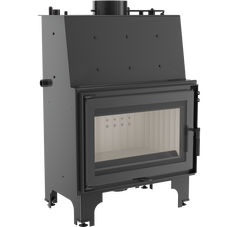 Каминная топка стальная AQUARIO/O/12/PW/W