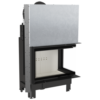 Каминная топка стальная MBA/P/BS/G/SG (гнутое стекло) (17 кВт)